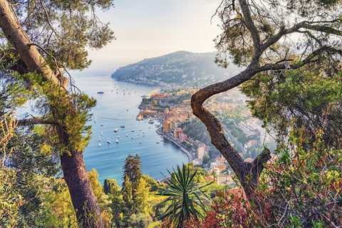 Villefranche Coastline Wall Art