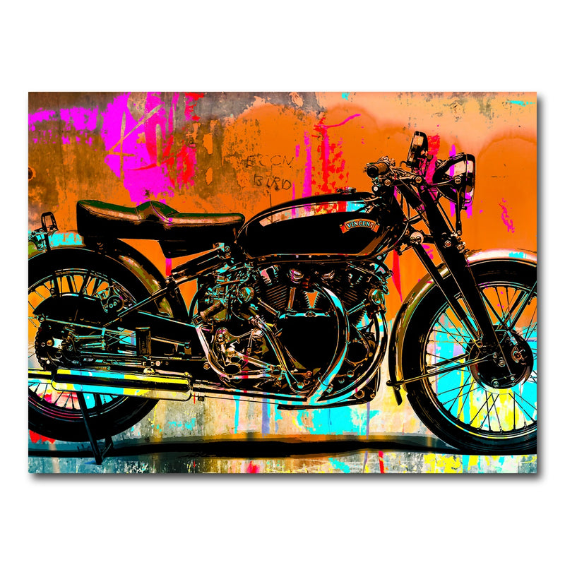 AUTO-MOCKUP WHITE | Vincent Black Shadow | 1 Piece | Gallery Wrap Canvas | group=4x3