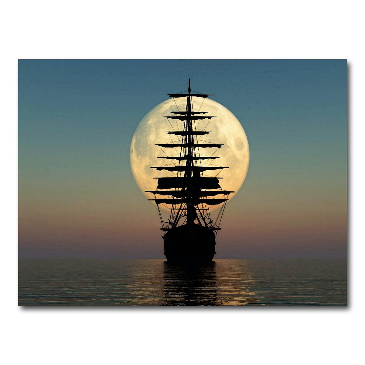 AUTO-MOCKUP WHITE | Vintage Ship | 1 Piece | Gallery Wrap Canvas | group=4x3