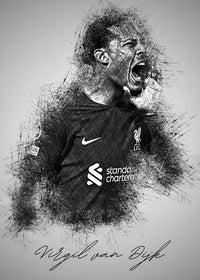 Virgil van Dijk Wall Art