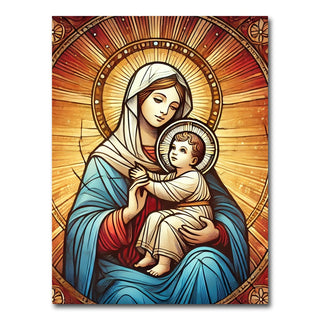AUTO-MOCKUP WHITE | Virgin Mary | 1 Piece | Gallery Wrap Canvas | group=3x4
