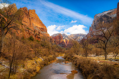 Virgin River to Angels Landing Wall Art