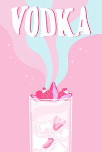 Vodka on Ice Wall Art