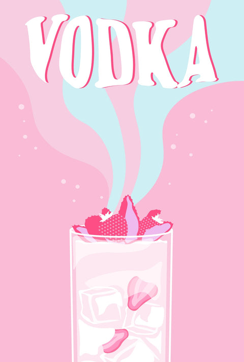 Vodka on Ice Wall Art