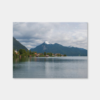 AUTO-MOCKUP WHITE | Walchensee Germany Lake | 1 Piece | Gallery Wrap Canvas | group=4x3