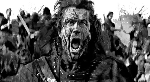 Wallace Grayscale Wall Art