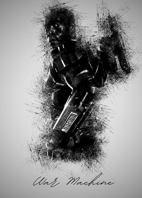War Machine Wall Art