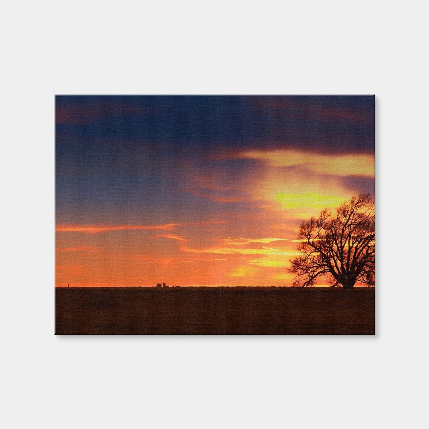 AUTO-MOCKUP WHITE | West Texas Sunset | 1 Piece | Gallery Wrap Canvas | group=4x3