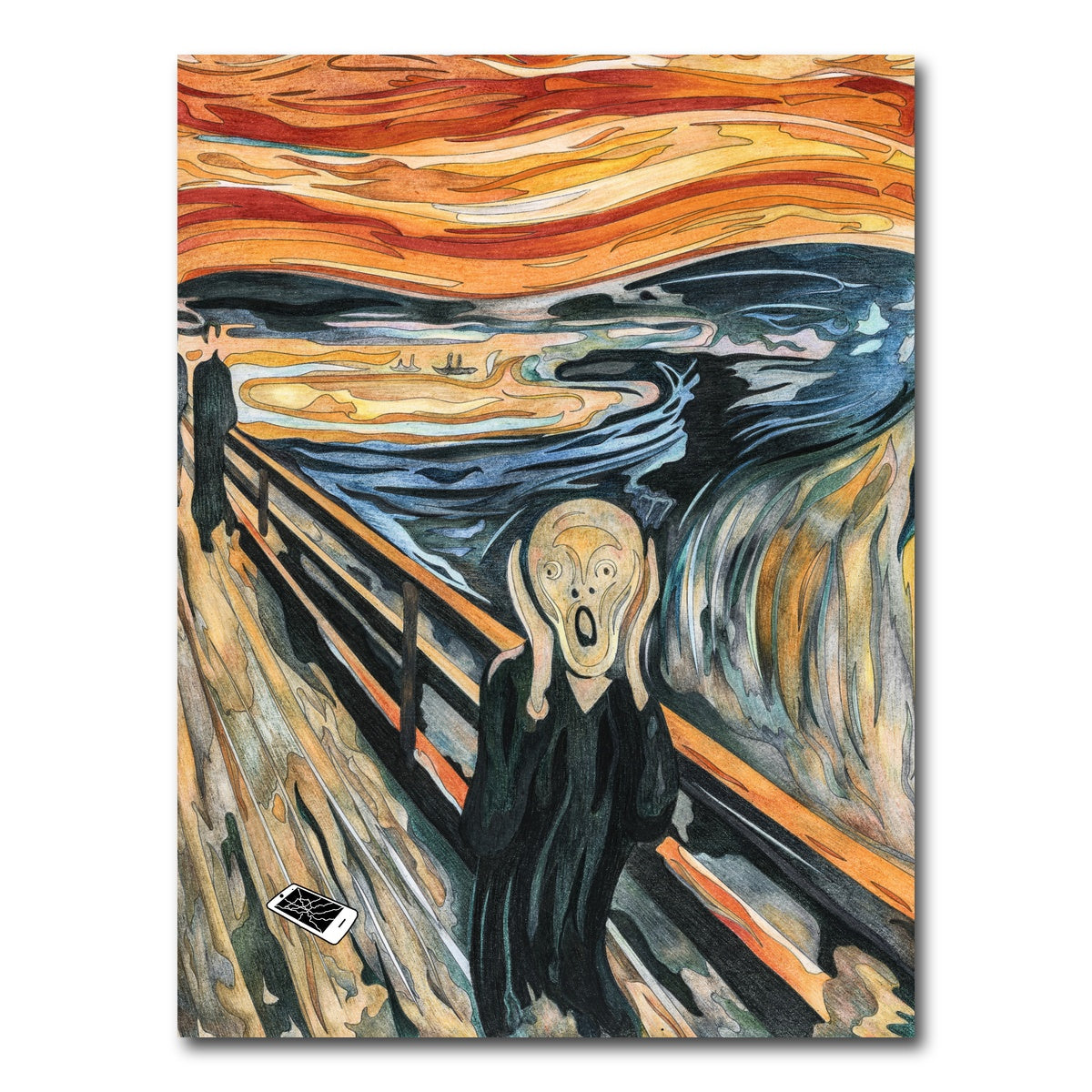 AUTO-MOCKUP WHITE | When In Doubt - Scream | 1 Piece | Gallery Wrap Canvas | group=3x4