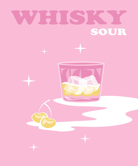 Whisky Sour Wall Art