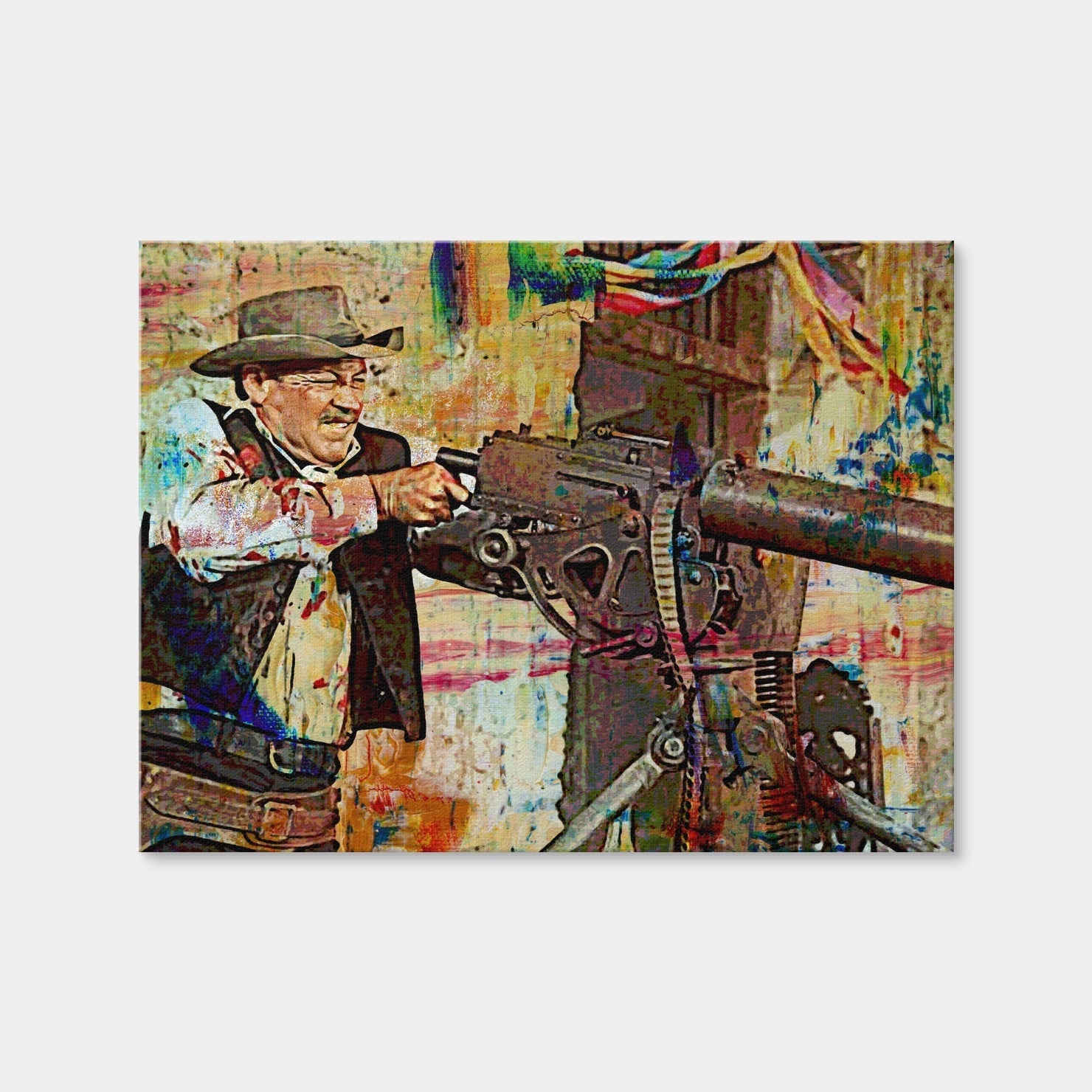 AUTO-MOCKUP WHITE | Wild Bunch Shootout | 1 Piece | Gallery Wrap Canvas | group=4x3
