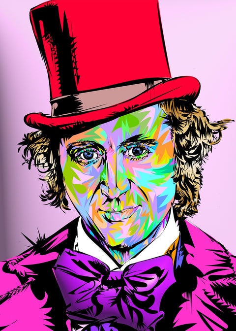 Willy Wonka Wall Art