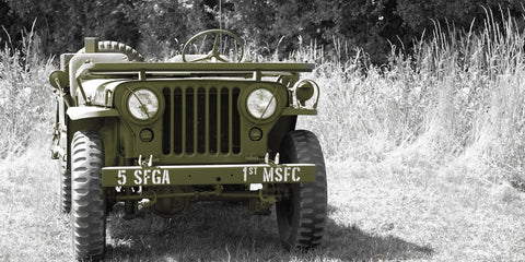 Willys jeep Wall Art