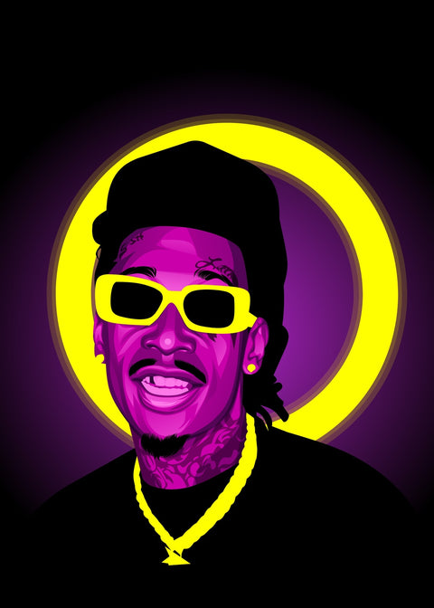 Wiz Khalifa Wall Art