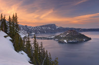 Wizard Island - Crater Lake Wall Art