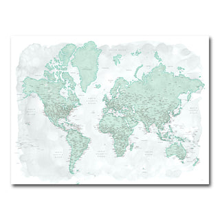 AUTO-MOCKUP WHITE | World Map 43 | 1 Piece | Gallery Wrap Canvas | group=4x3