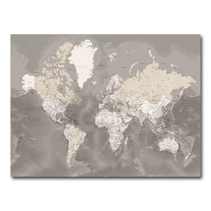 AUTO-MOCKUP WHITE | World Map 49 | 1 Piece | Gallery Wrap Canvas | group=4x3