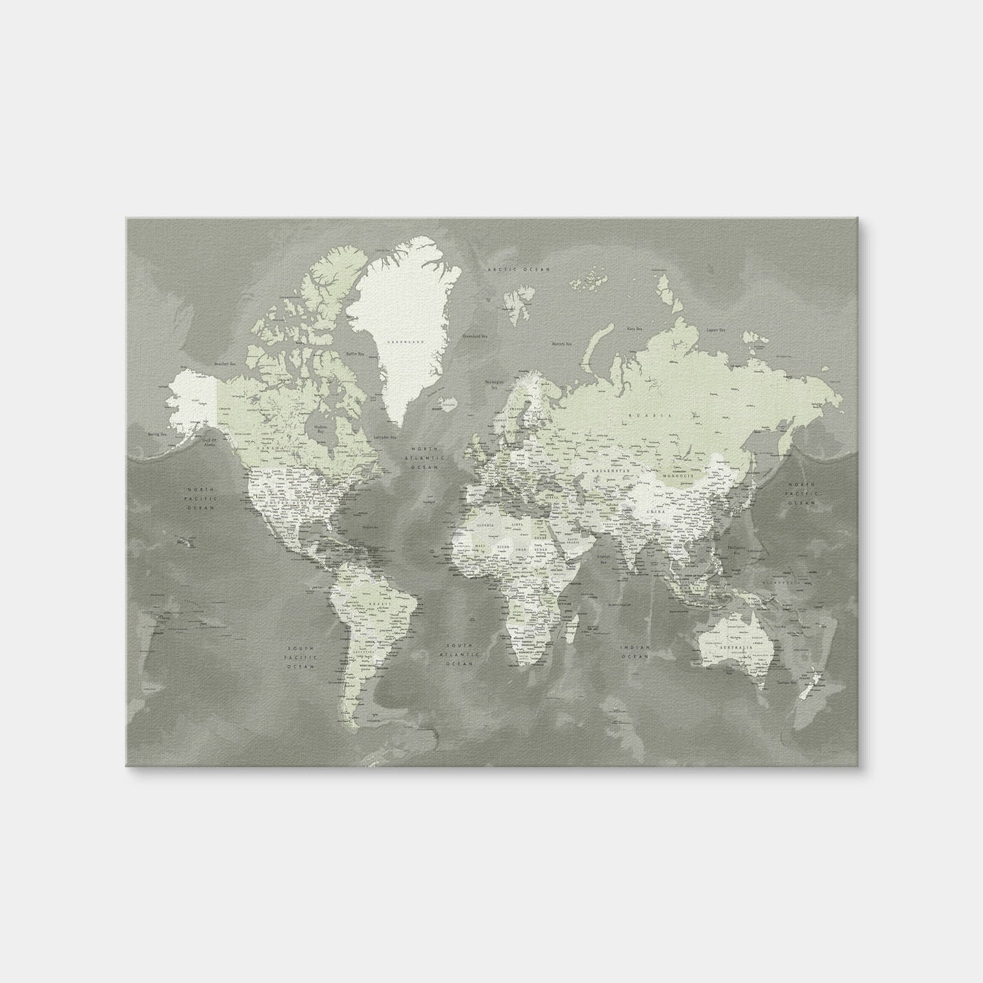 AUTO-MOCKUP WHITE | World Map 55 | 1 Piece | Gallery Wrap Canvas | group=4x3