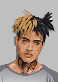 XXXTentacion Elephant Wall Art