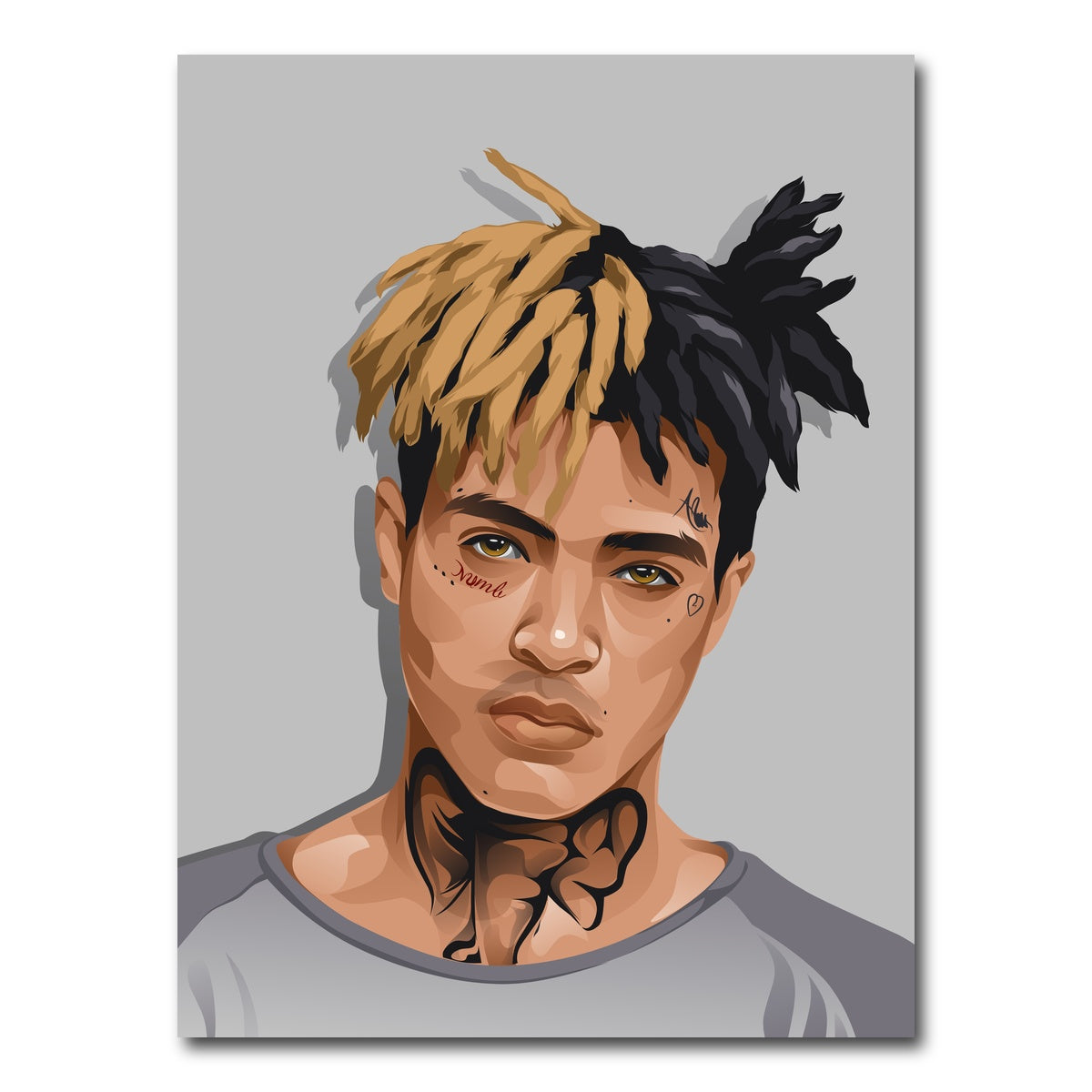 AUTO-MOCKUP WHITE | XXXTentacion Elephant | 1 Piece | Gallery Wrap Canvas | group=3x4