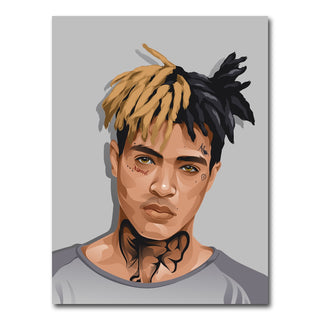 AUTO-MOCKUP WHITE | XXXTentacion Elephant | 1 Piece | Gallery Wrap Canvas | group=3x4