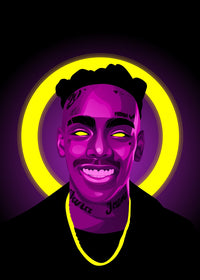 YNW Melly Wall Art