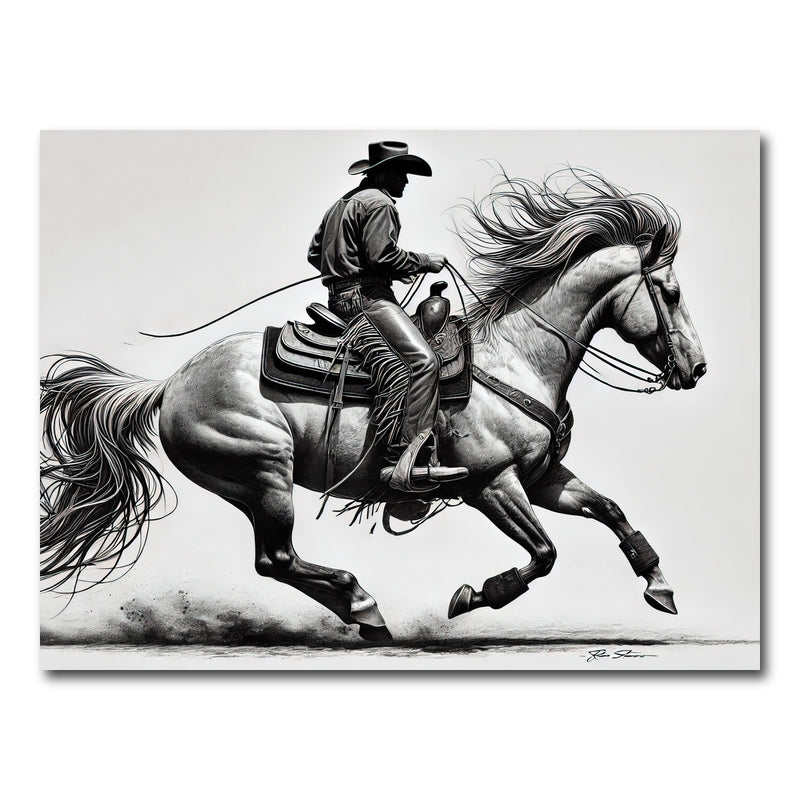 AUTO-MOCKUP WHITE | Yee Haw | 1 Piece | Gallery Wrap Canvas | group=4x3