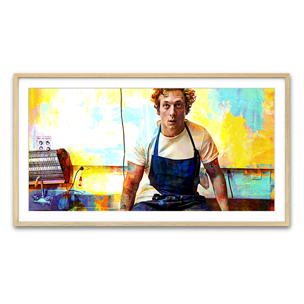 Framed Print 2x1 Natural