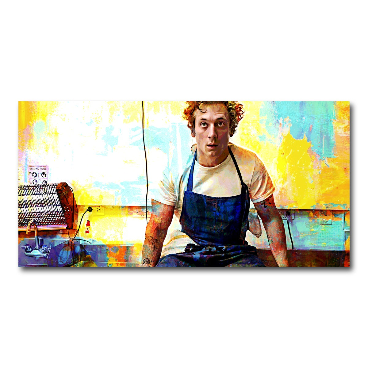 AUTO-MOCKUP WHITE | Yes Chef | 1 Piece | Gallery Wrap Canvas | group=2x1