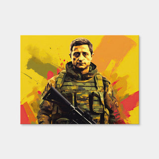 AUTO-MOCKUP WHITE | Zelenskyy | 1 Piece | Gallery Wrap Canvas | group=4x3