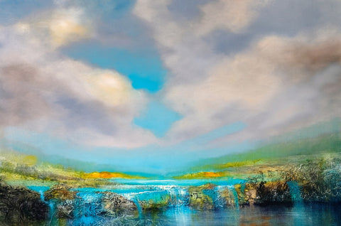 am wasserfall Wall Art