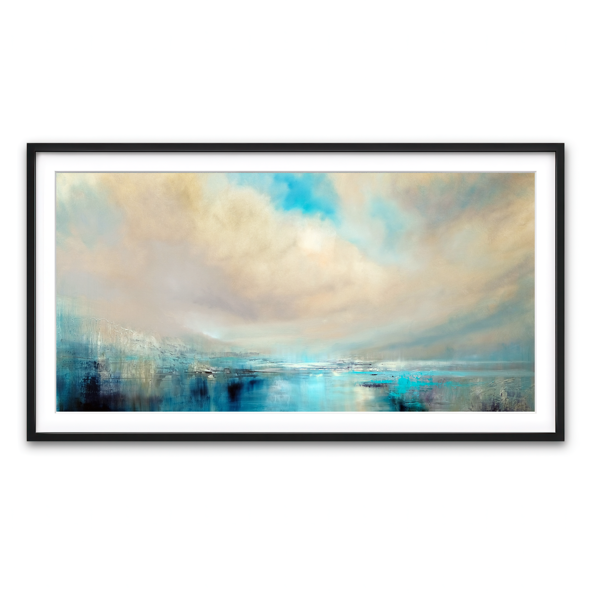 Framed Print 2x1 Black