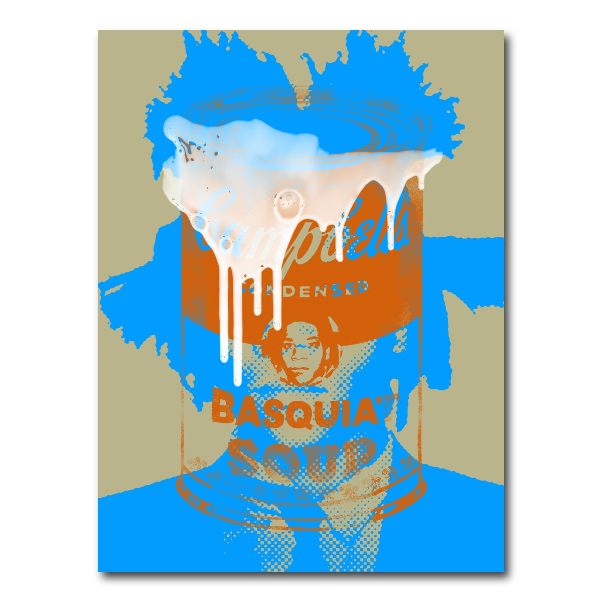 AUTO-MOCKUP WHITE | basquiat soup | 1 Piece | Gallery Wrap Canvas | group=3x4