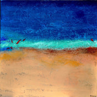 birds at beach Wall Art