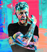 bourdain Wall Art