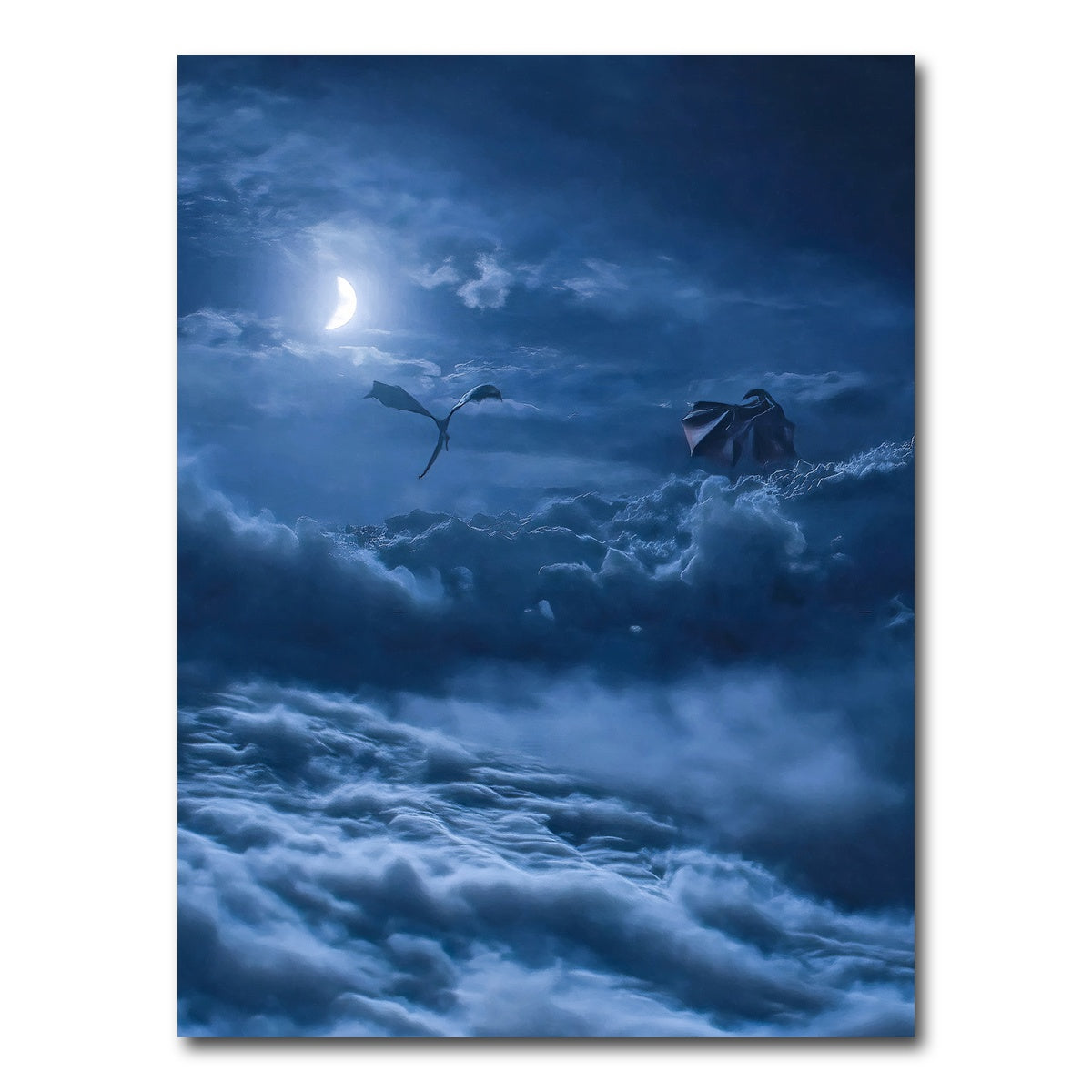 AUTO-MOCKUP WHITE | dragons | 1 Piece | Gallery Wrap Canvas | group=3x4