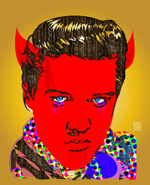 elvis Horns Wall Art