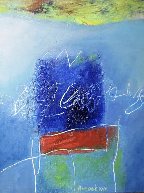 evening blues III Wall Art