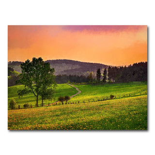 AUTO-MOCKUP WHITE | evening pasture | 1 Piece | Gallery Wrap Canvas | group=4x3