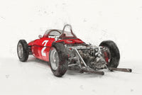 ferrari 156 rear Wall Art