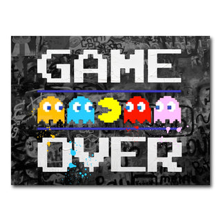 AUTO-MOCKUP WHITE | game over | 1 Piece | Gallery Wrap Canvas | group=4x3