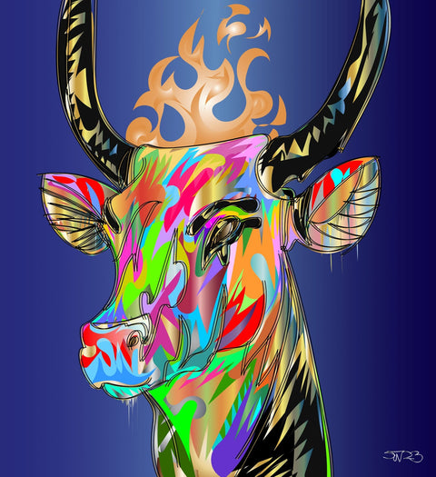 golden calf Wall Art