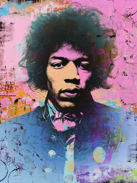 hendrix circles Wall Art