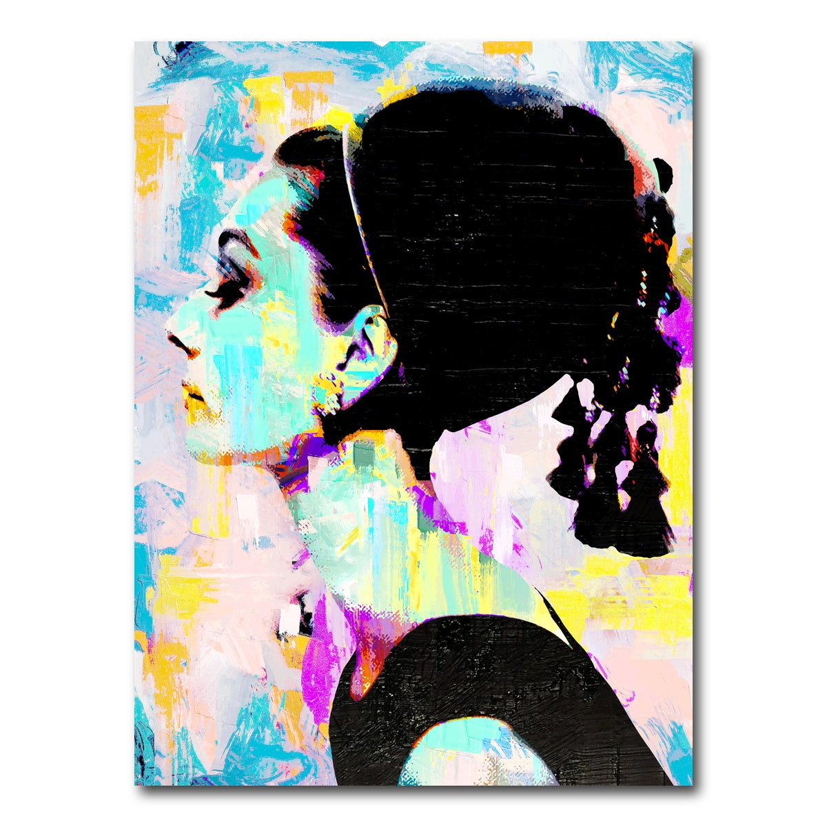 AUTO-MOCKUP WHITE | hepburn abstract | 1 Piece | Gallery Wrap Canvas | group=3x4