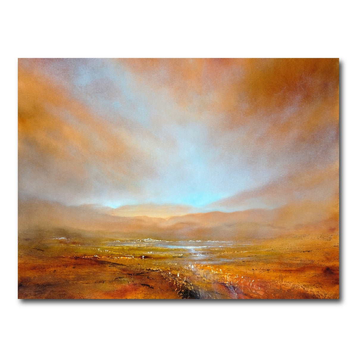 AUTO-MOCKUP WHITE | herbstliches licht | 1 Piece | Gallery Wrap Canvas | group=4x3