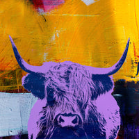 highland cow Wall Art