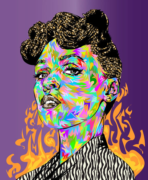 janelle monae Wall Art