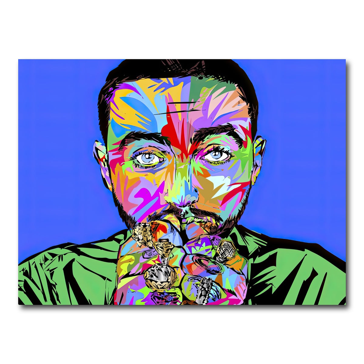 AUTO-MOCKUP WHITE | macmiller blue | 1 Piece | Gallery Wrap Canvas | group=4x3