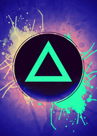 playstation triangle Wall Art