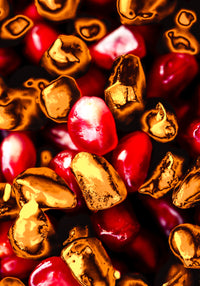 pomegranate seeds Wall Art